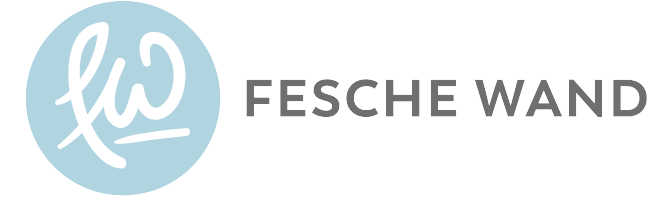 FESCHE WAND Logo in blau