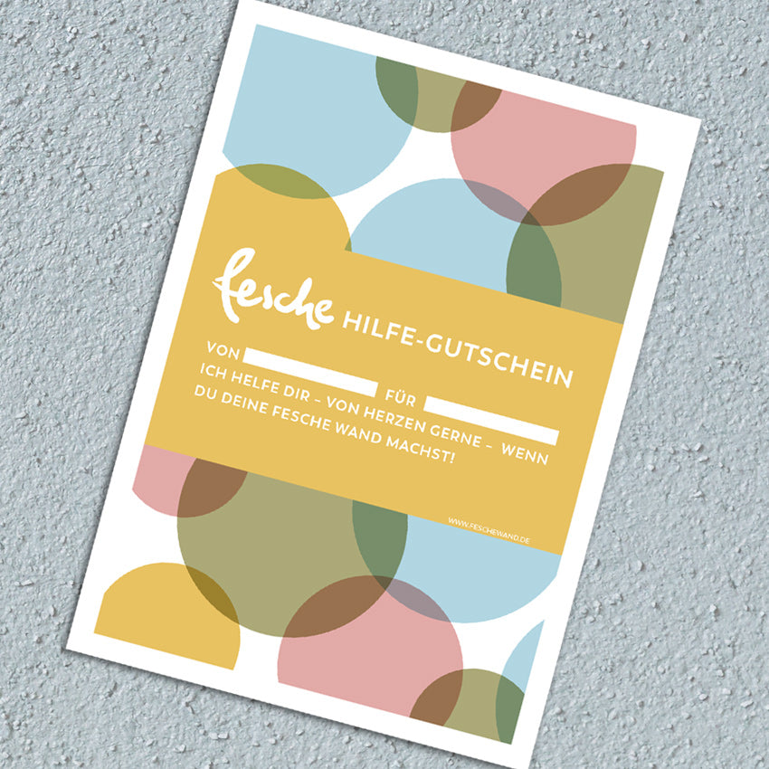 Gutschein zum Ausdrucken